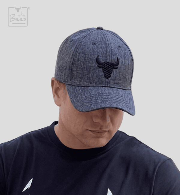 Die Bees Cowhead Cap - Charcoal